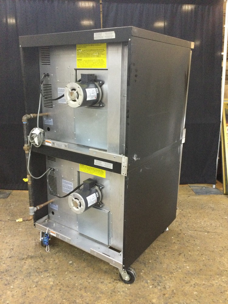Duke E101-GV Gas Double Stack Convection Full size Oven With Casters