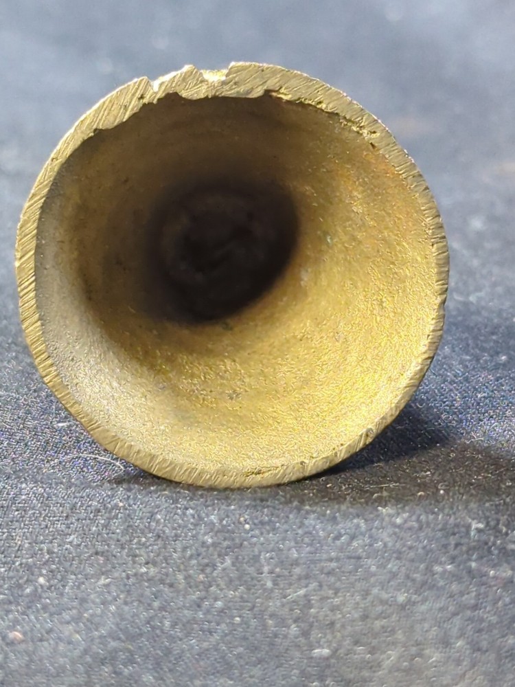 Vintage Brass gold tone mini Table Bell 2.5"