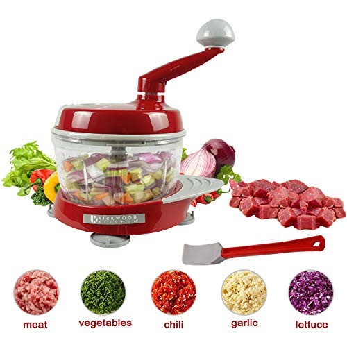 KIRKWOOD KITCHEN Multi-function Manual Food Processor Kitchen Meat Grinder