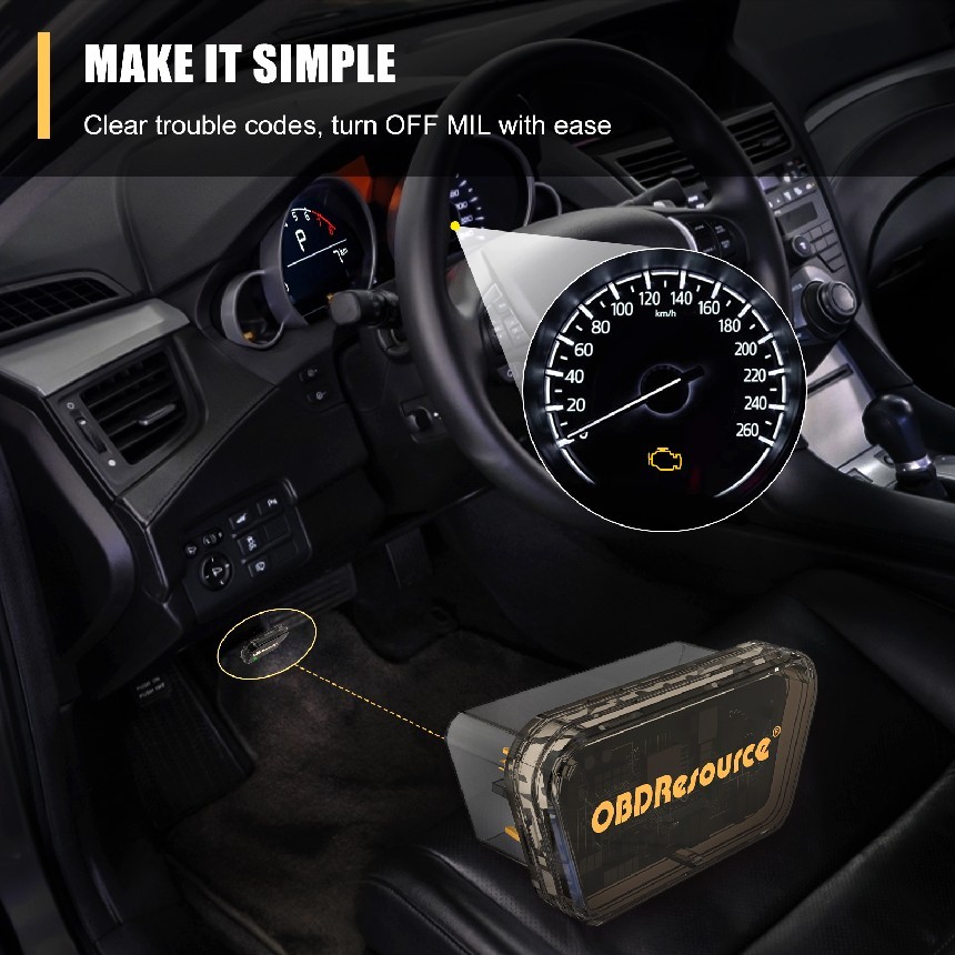 Car OBD2 Automatic DTC Cleaner Erase Code Tool Engine Check Light Turn Off P04