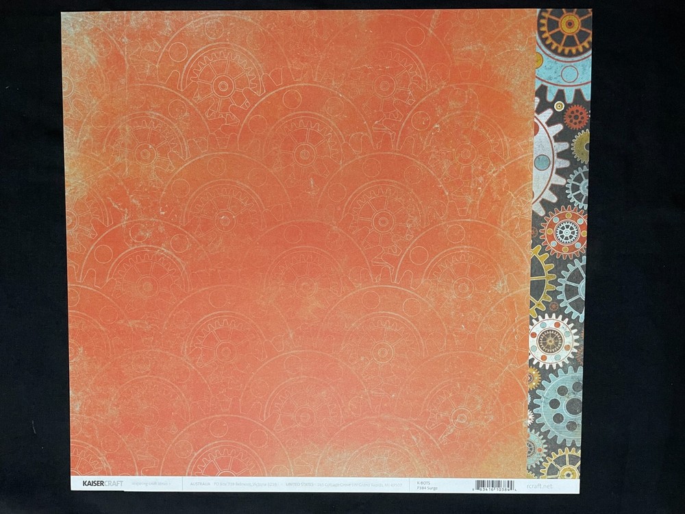 KAISERCRAFT "K BOTS" 12x12 DS HEAVY PAPER