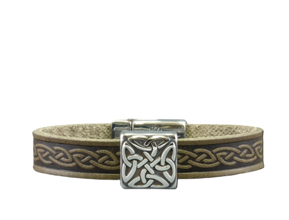 Lee River Braden Leather Cuff Bracelet