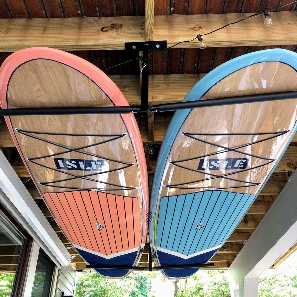 Hi-Port 2 | SUP & Surfboard Adjustable Ceiling Storage Rack | Double | Holds 150