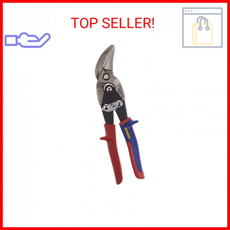 IRWIN Tin Snip with Left Cut Offset (2073211)
