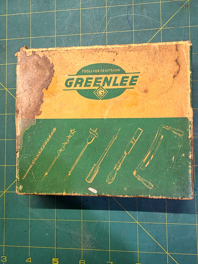 VINTAGE GREENLEE NO 275P SOLID CENTER ELECTRICAL DRILL BITS 5 PIECES