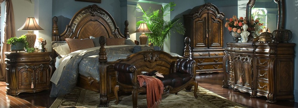 AICO by Michael Amini 5PC Oppulente king size bedroom set