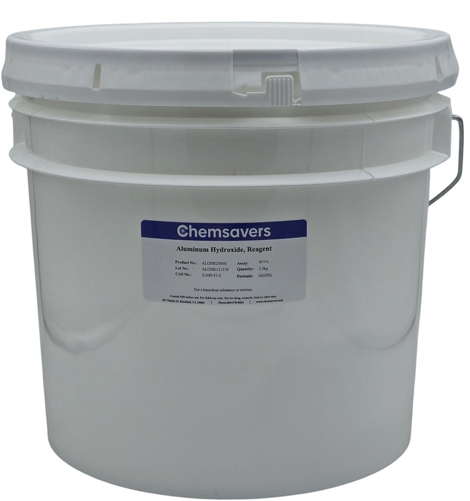 Aluminum Hydroxide, Reagent, 95+%, 2.5kg
