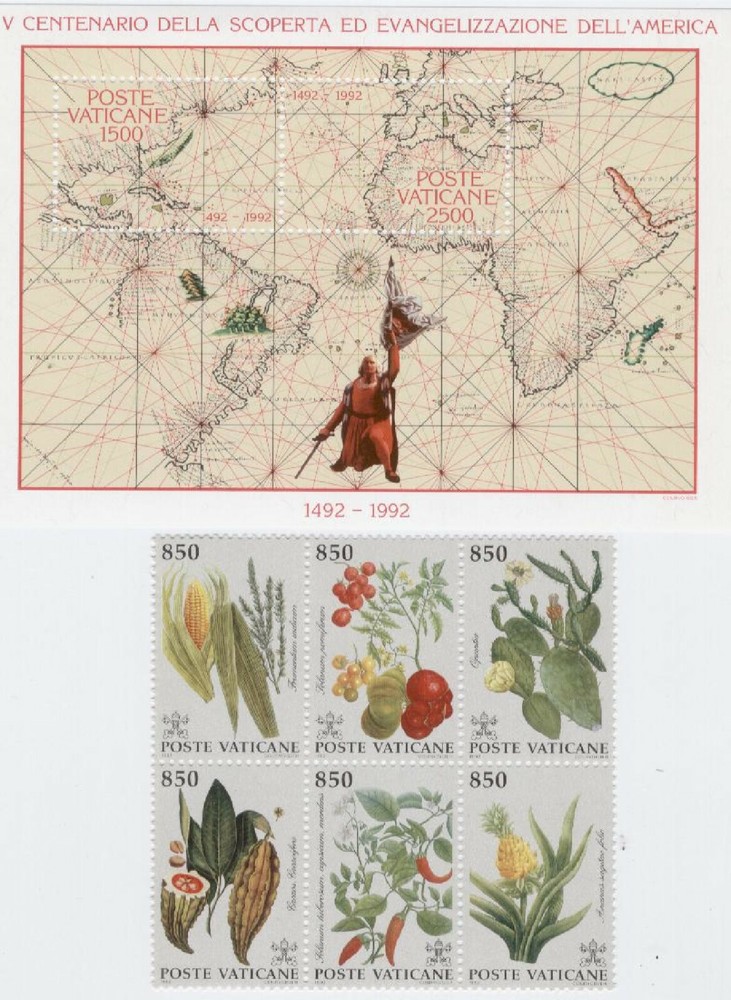 (FY92) Vatican 1992 Yearset MNH