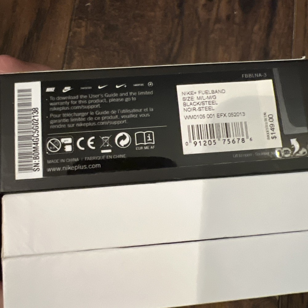 Nike+ Fuelband Clear/Black/Black