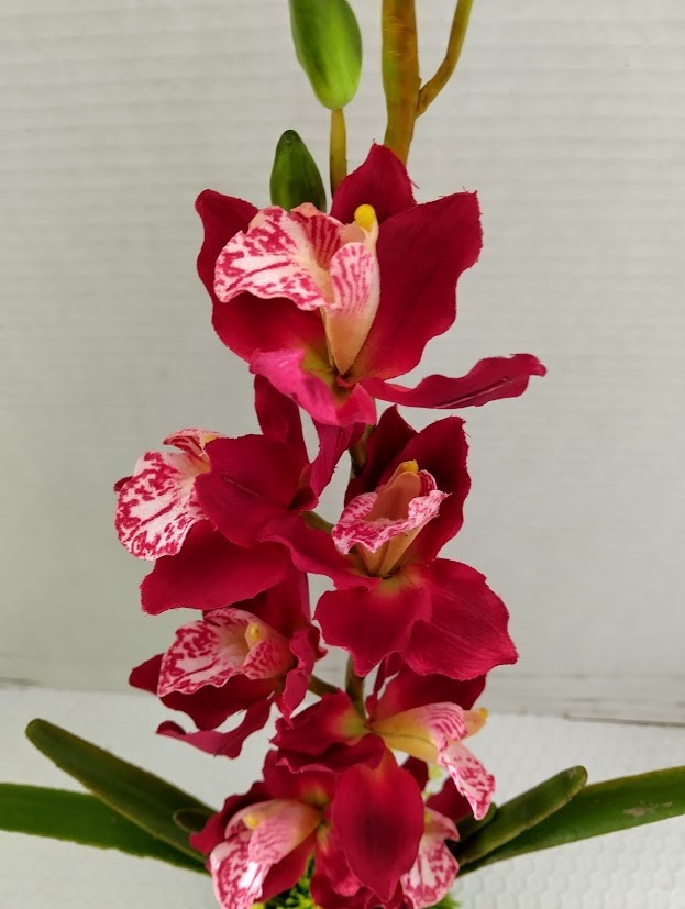Artificial Cymbidium Orchid Plant