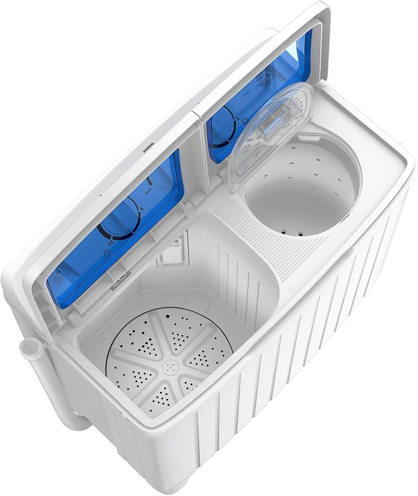 Lightweight Blue & White Washing Machine, GT24267-PE