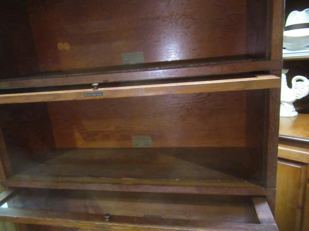 Vintage - Globe Wernicke Barrister Bookcase - complete - 4 section