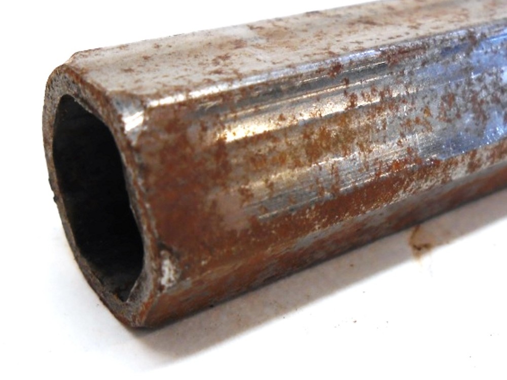 HEX AXLE, 11/16" DIA, 22" WIDTH, HOLLOW, UNKNOWN BRAND