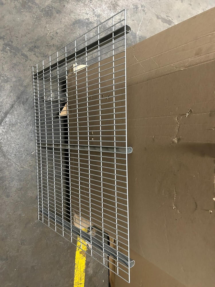 PALLET RACK WIRE DECKING- FLAT FLUSH DECK, 3-CHANNEL, FITS 42" DEPTH RACKING