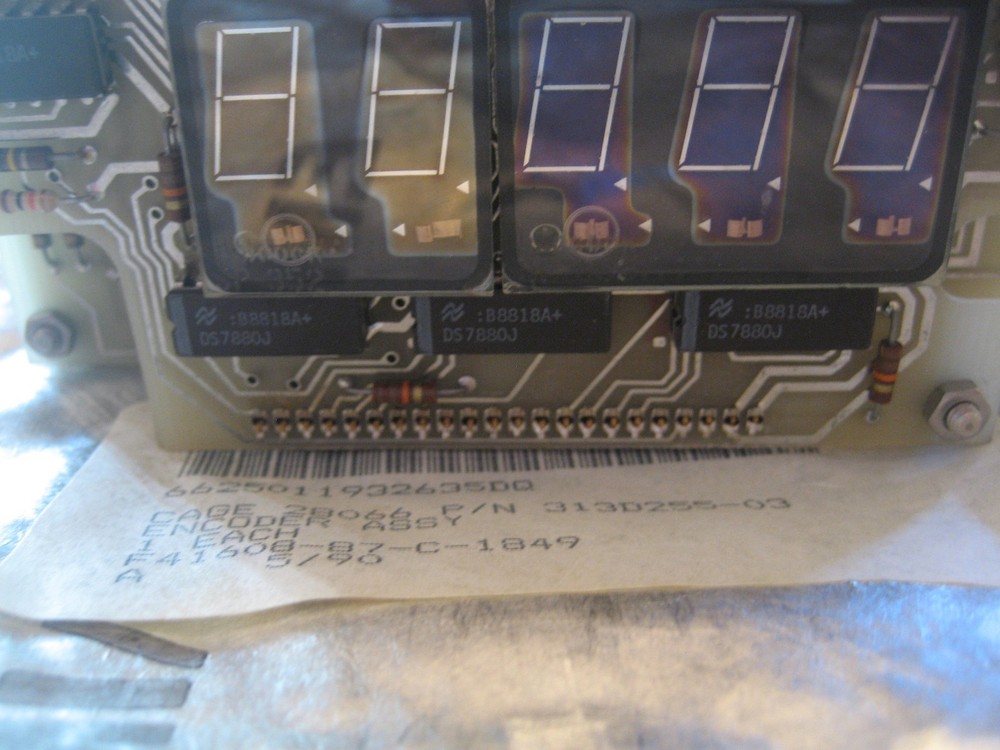 Ashcroft Encoder Test Set Subassembly - Cage 28066 - Part# 313D255-03 Counter