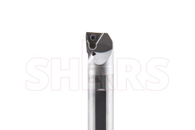 SHARS 5/8" RH STUCR Coolant Through Indexable Solid Carbide Boring Bar TCMT S]
