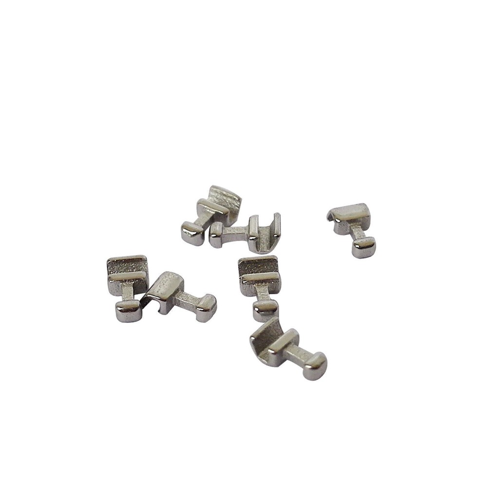 10 Pcs Dental Orthodontic Crimpable Hook Long/Medium/Short /Stop Stainless PD