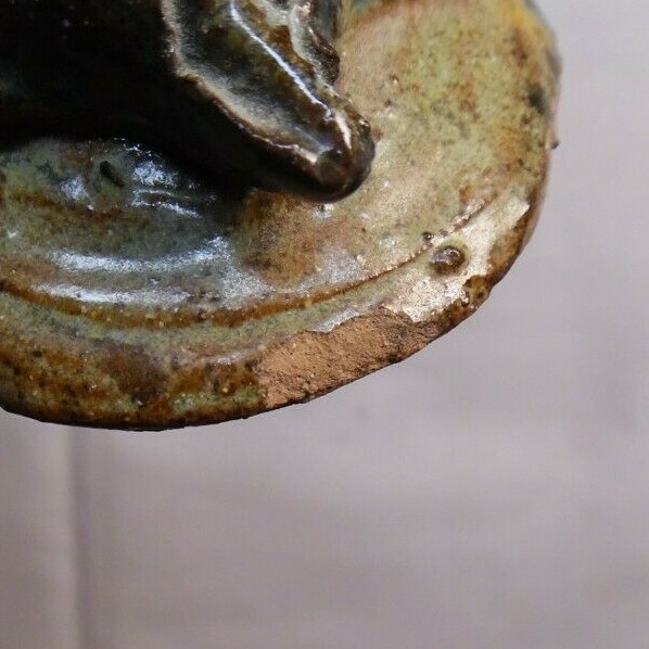 Decorative Studio Art Pottery Turtle Teapot