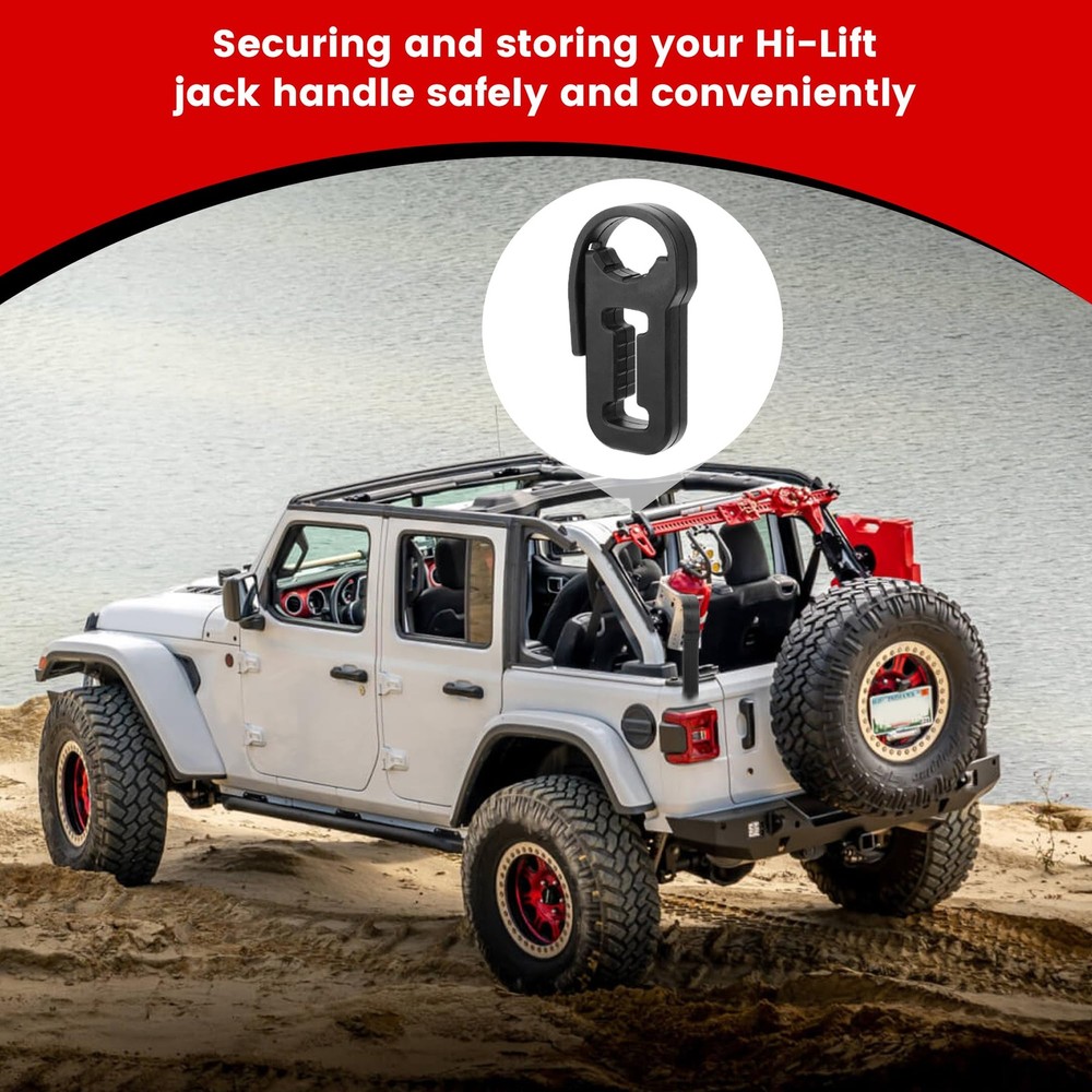 Jack Handle Keeper Compatible with Hi-Lift Jack
