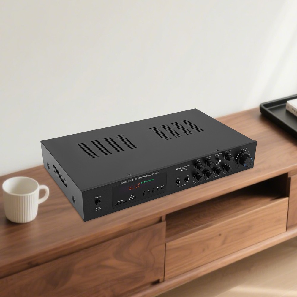 Bluetooth Amplifier, Audio Power Amplifier, Amplifier With Remote Control