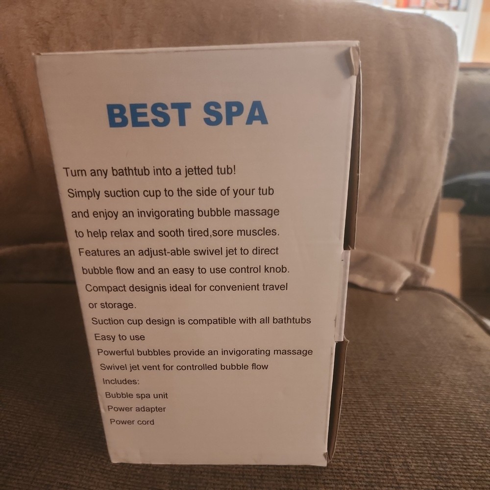 Aether Best Spa Bathtub Bubble Massage Portable Jet Spa Bubble Bath Relaxation