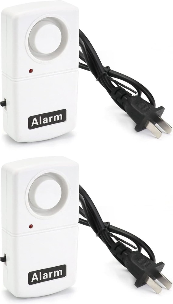 QWORK Power Failure Alarm, 2 Pack Automatic Cut Outage 2