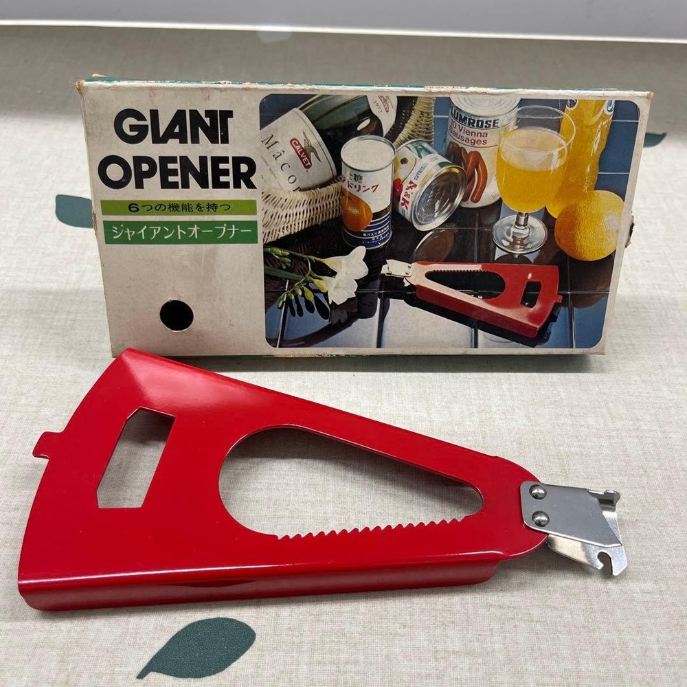 GIANT OPENER Red Multi-functional Opener (Unused)
