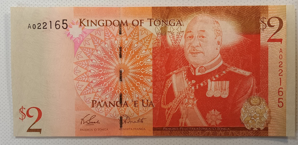 Tonga 2008  2 Pa'anga UNC