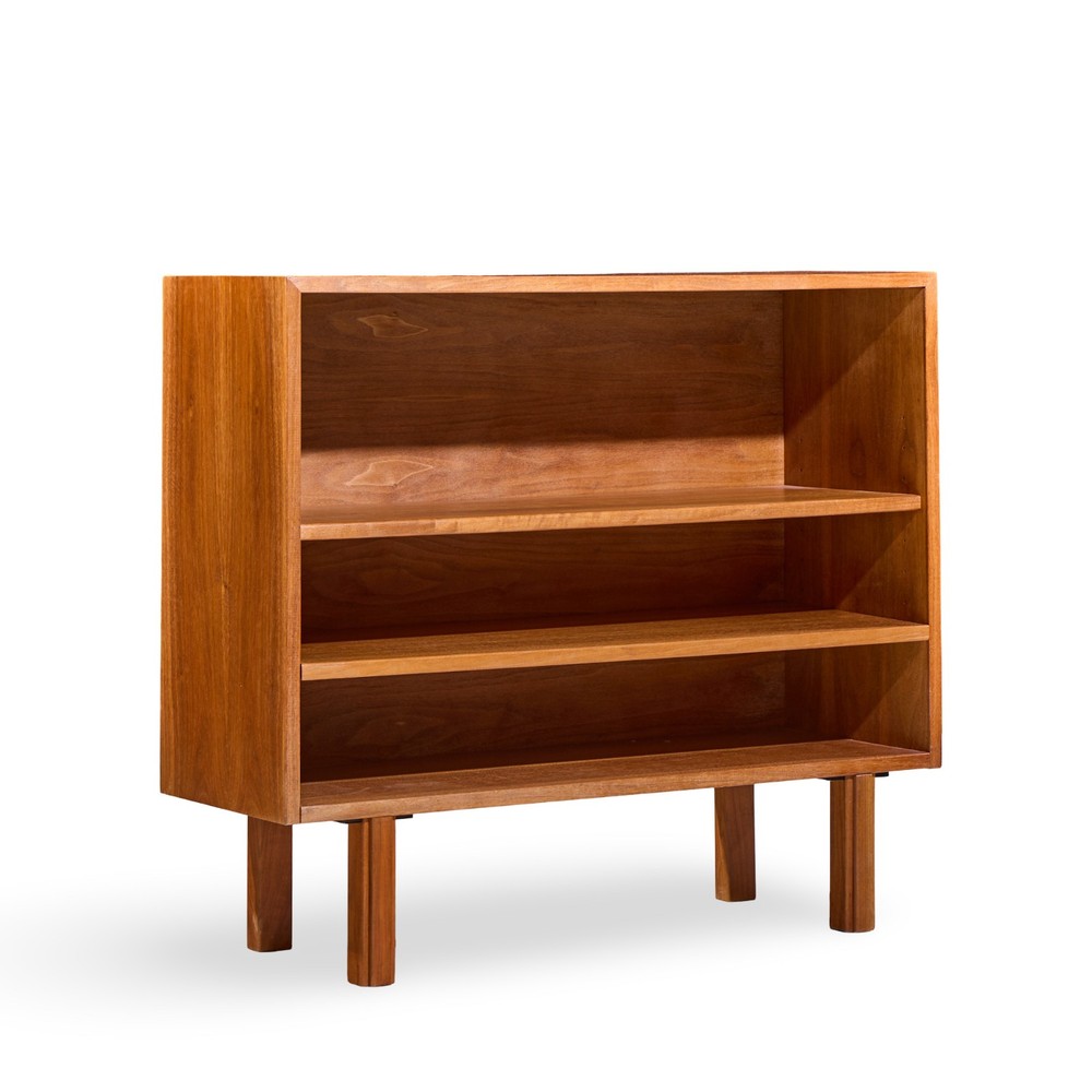 Jens Risom Mid Century Walnut Book Case - Pair