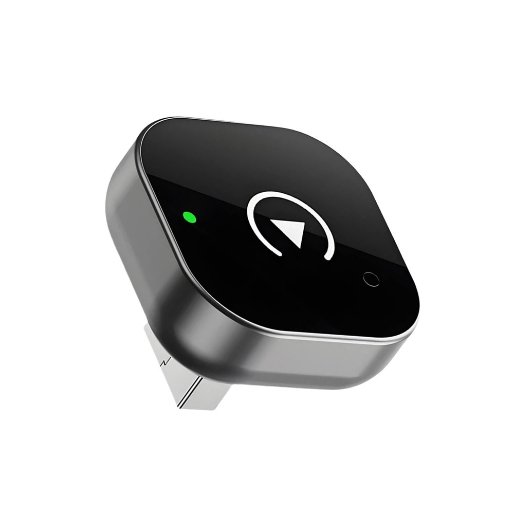 USB CarPlay Wireless Adapter 2-in-1 for iPhone Android Auto Compact Size Design