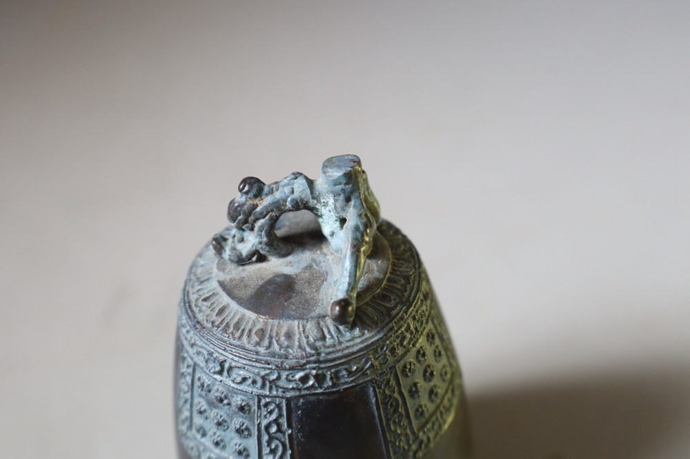 VINTAGE INDIA ? BRASS/COPPER? BELL CUP k