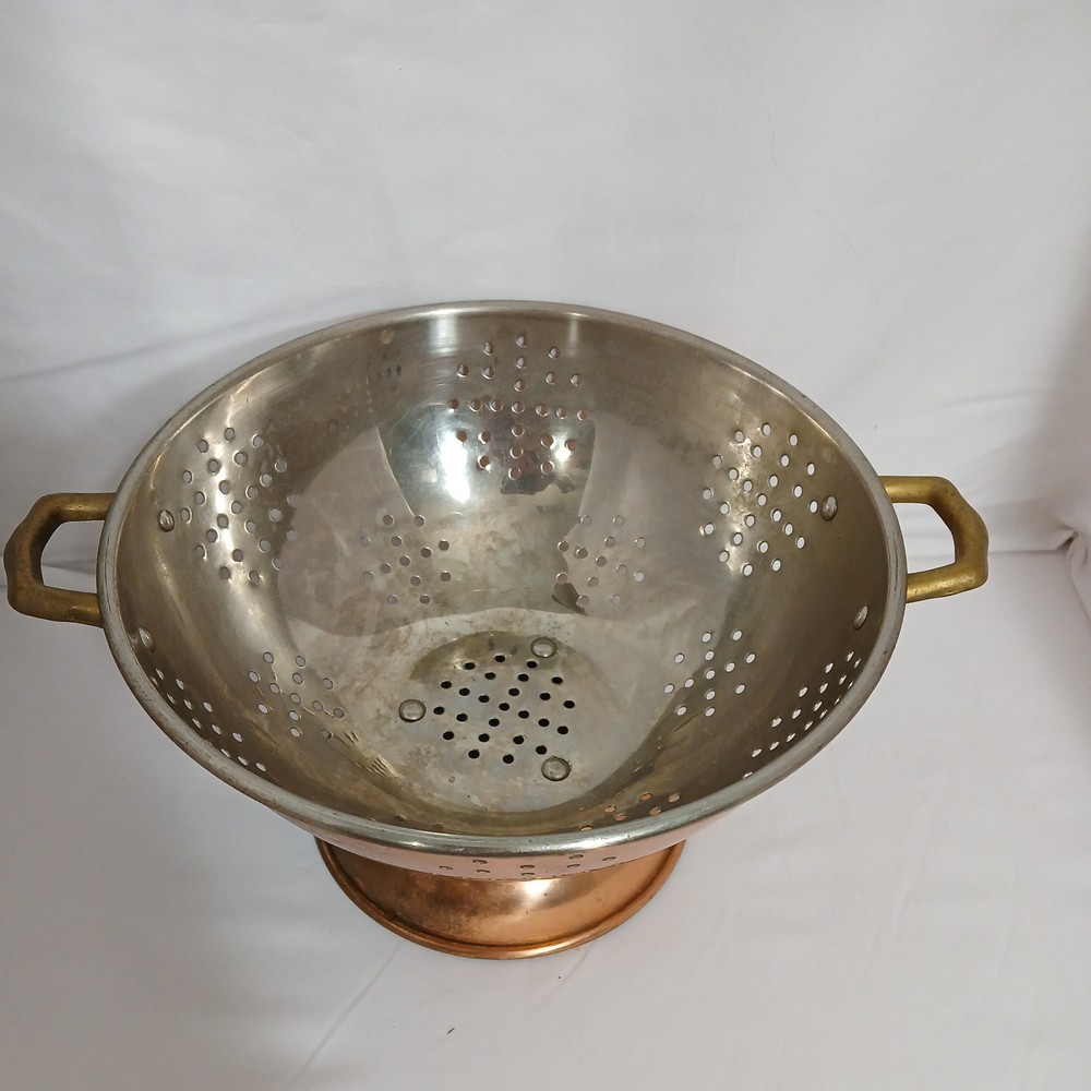 Vintage Copper Colander