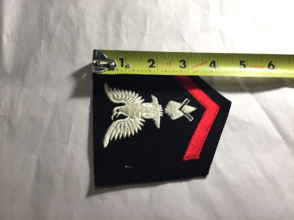 US Navy - Builder Rate 3rd class (on felt) male size