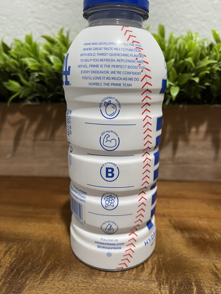 RARE Prime Hydration Drink Limited Edition LA DODGERS 1 Bottle