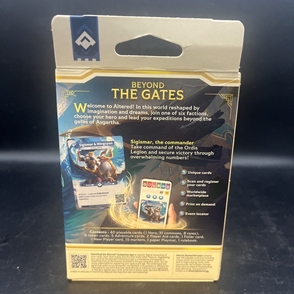 Altered TCG Ordis Starter Deck Sealed NEW 6B