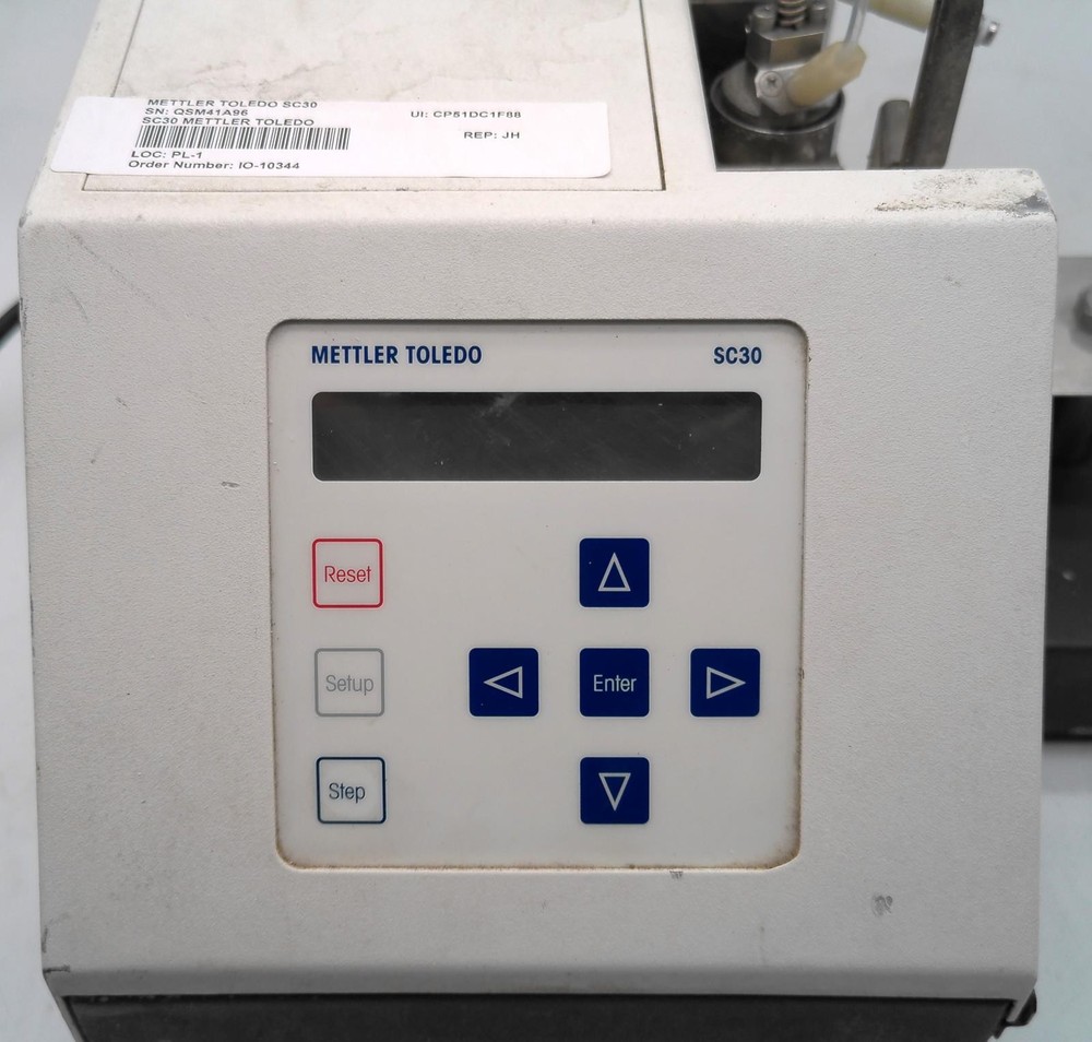 METTLER TOLEDO SC30 AUTOMATED SAMPLE CHANGER