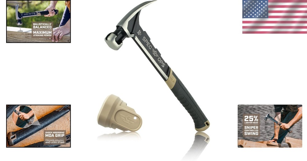 Ultimate Precision 22 oz. Framing Hammer with Shock-Absorbing Grip