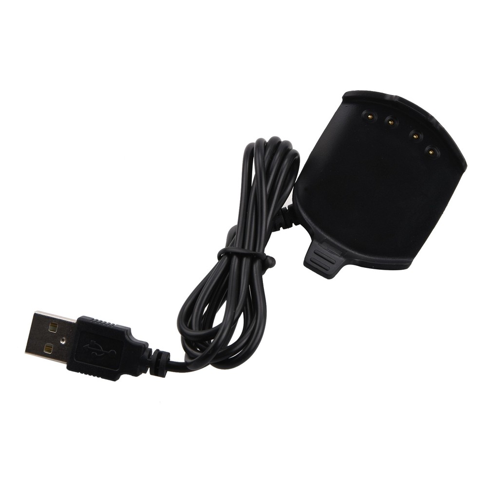 1M USB Charger Cable Sync Data Clip For Garmin Approach S2 S4 GPS Watch j
