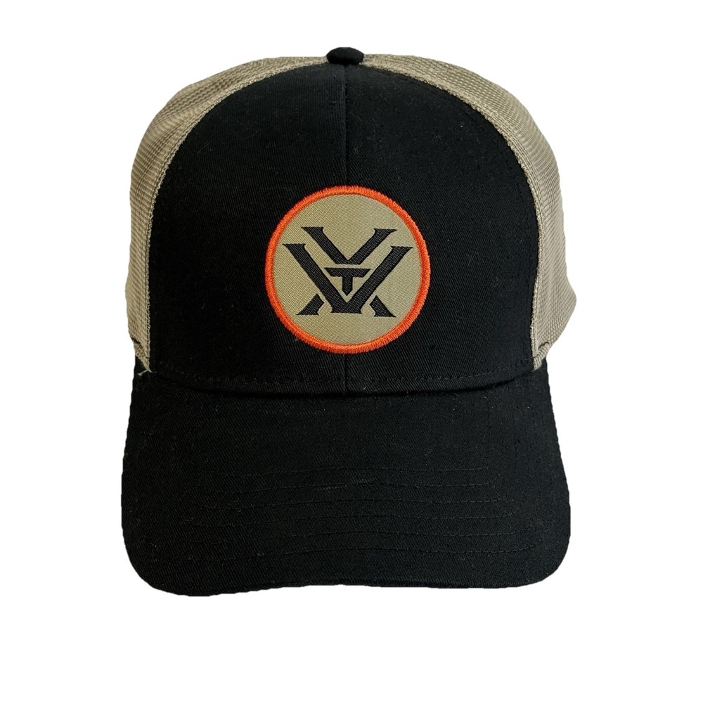 Vortex Hat Cap Circle Patch Logo Snapback Rifle Optics Scopes Sights Black Gray