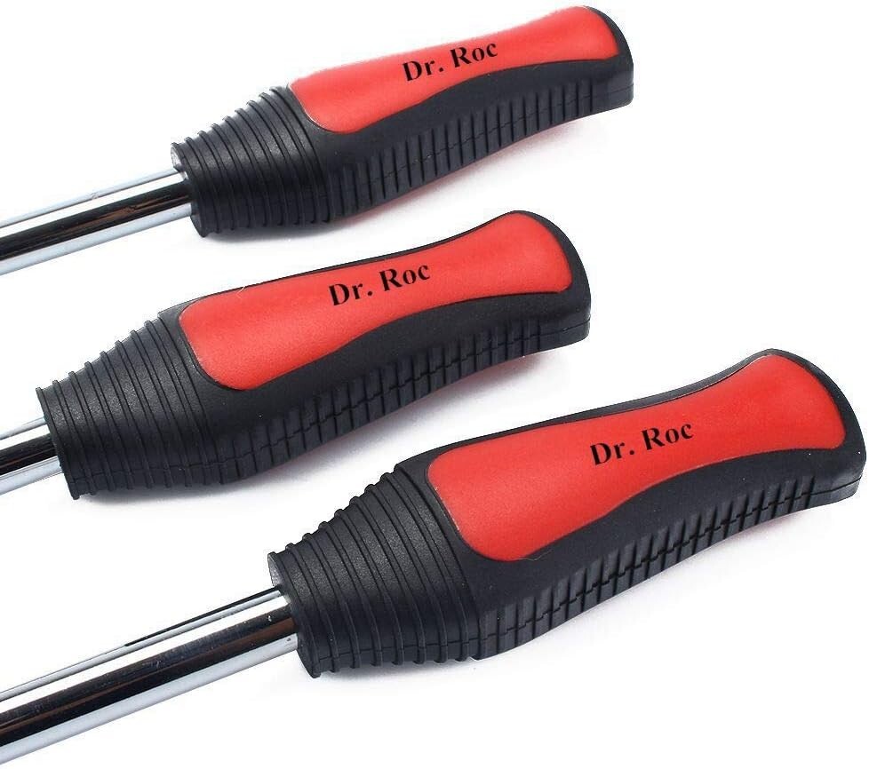 User-Friendly Tire Irons with Smooth Rounded Edges and Anti-Skid Handle