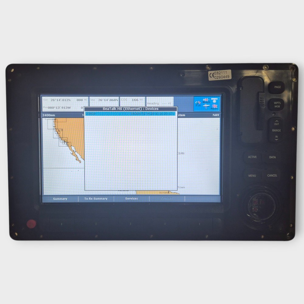 Raymarine E120W Power & Main Board PCB Pack for Widescreen Display E62223 Tested
