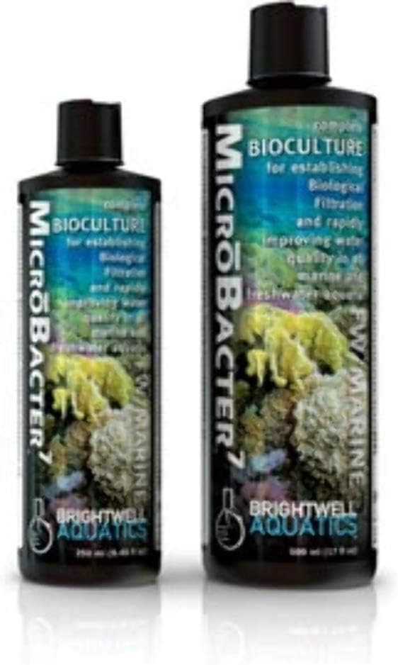 MicroBacter7 Complete Bioculture Fish Tank/Aquarium Populates Biological Filter