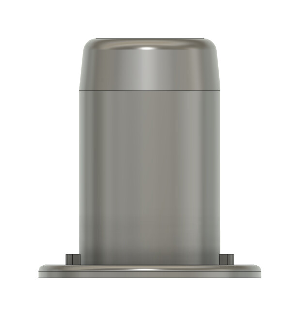 Yamaha-Compatible Tom Mount Hole Plug For Tom Drum Mounts, 3D Printed, Black