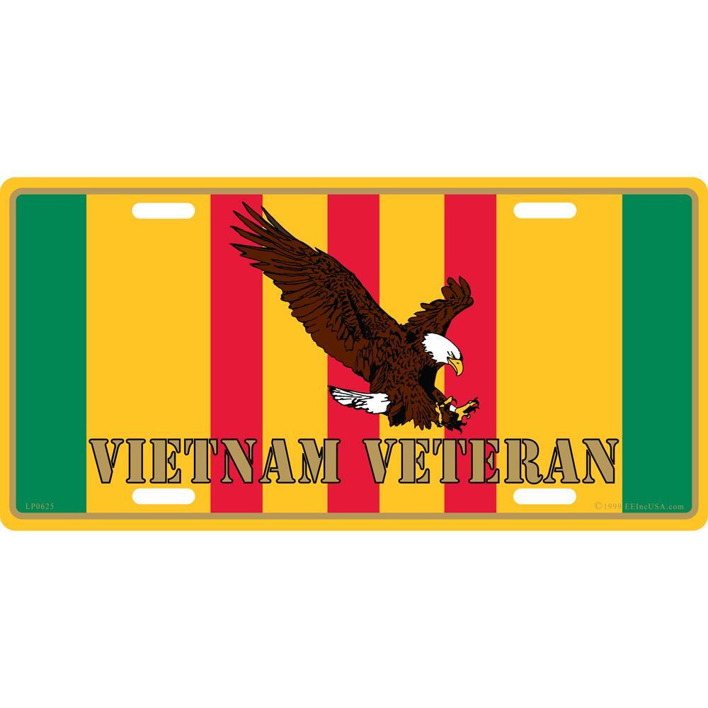 Vietnam Veteran License Plate