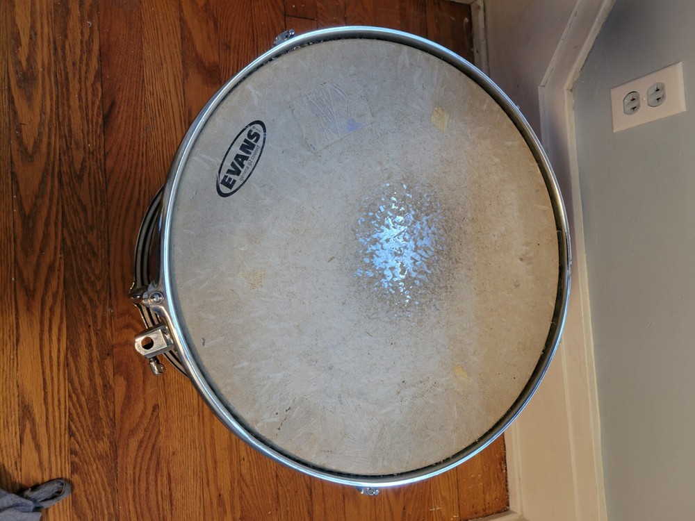 🔥🔥16” Floor Tom & 14" Mount Tom Maroon Check 📸 🔥🔥