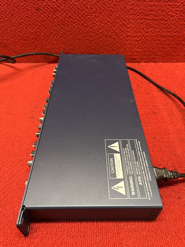 Used Symetrix 528E Analog Voice Processor Single-Channel Tested Good Condition