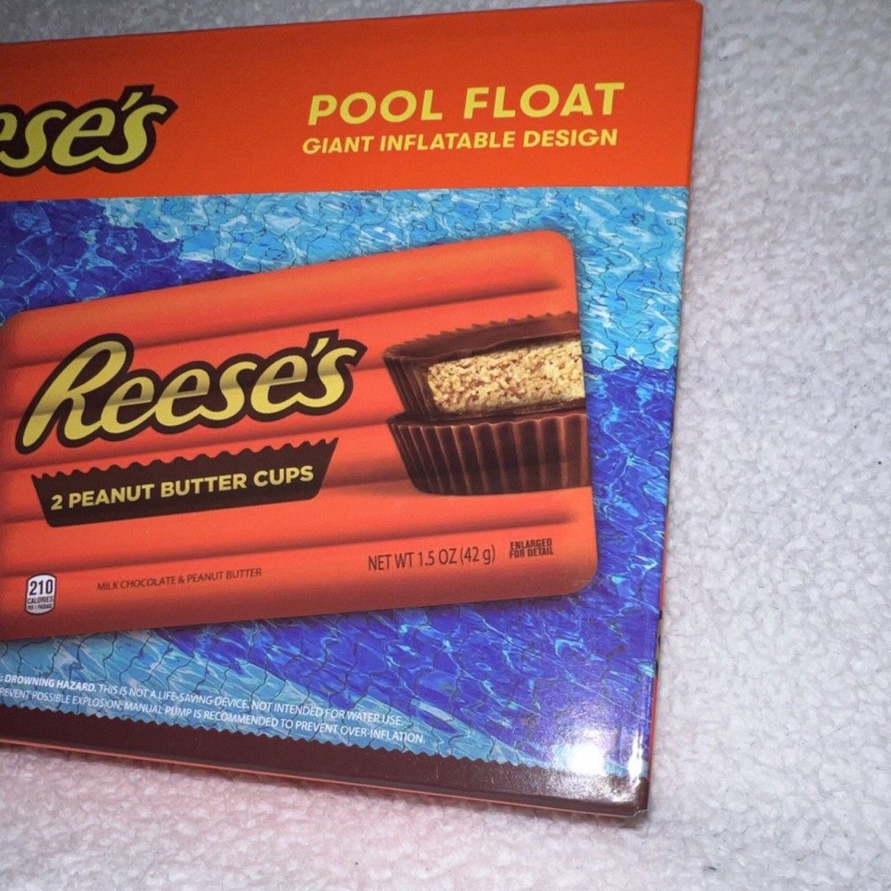 REESE’S PEANUT BUTTER CUPS POOL FLOAT 5 FOOT GIANT