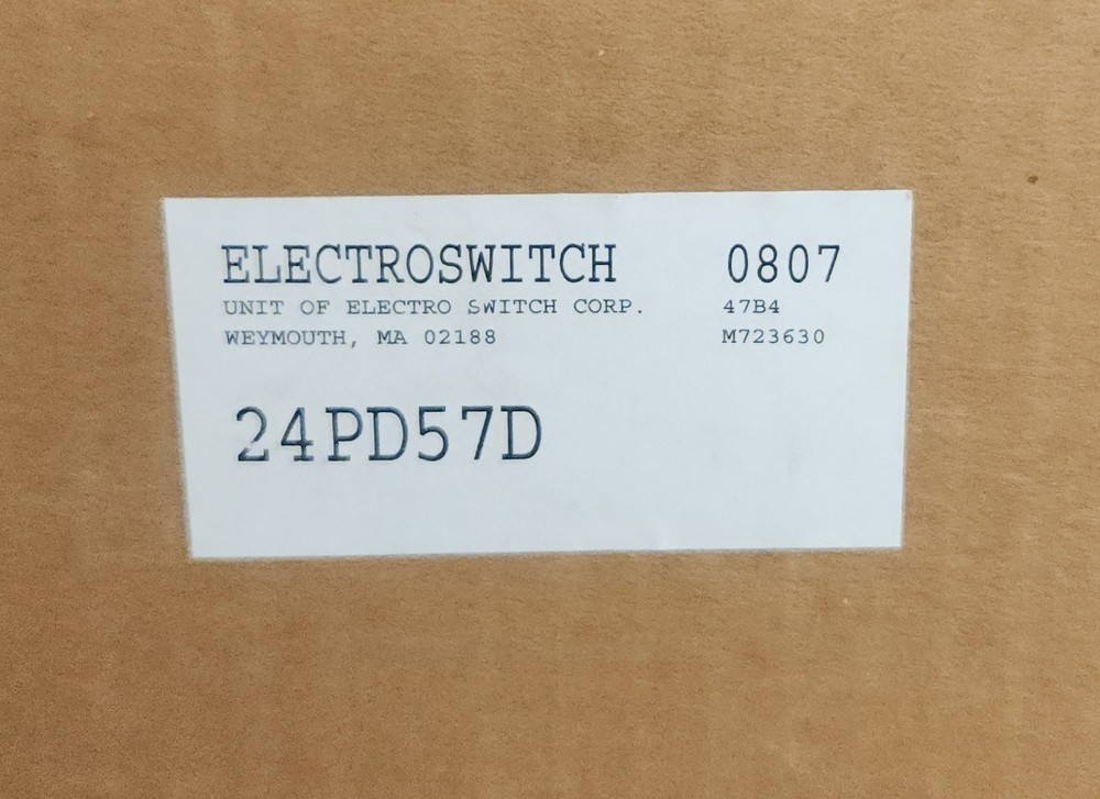 Electroswitch 24PD57D