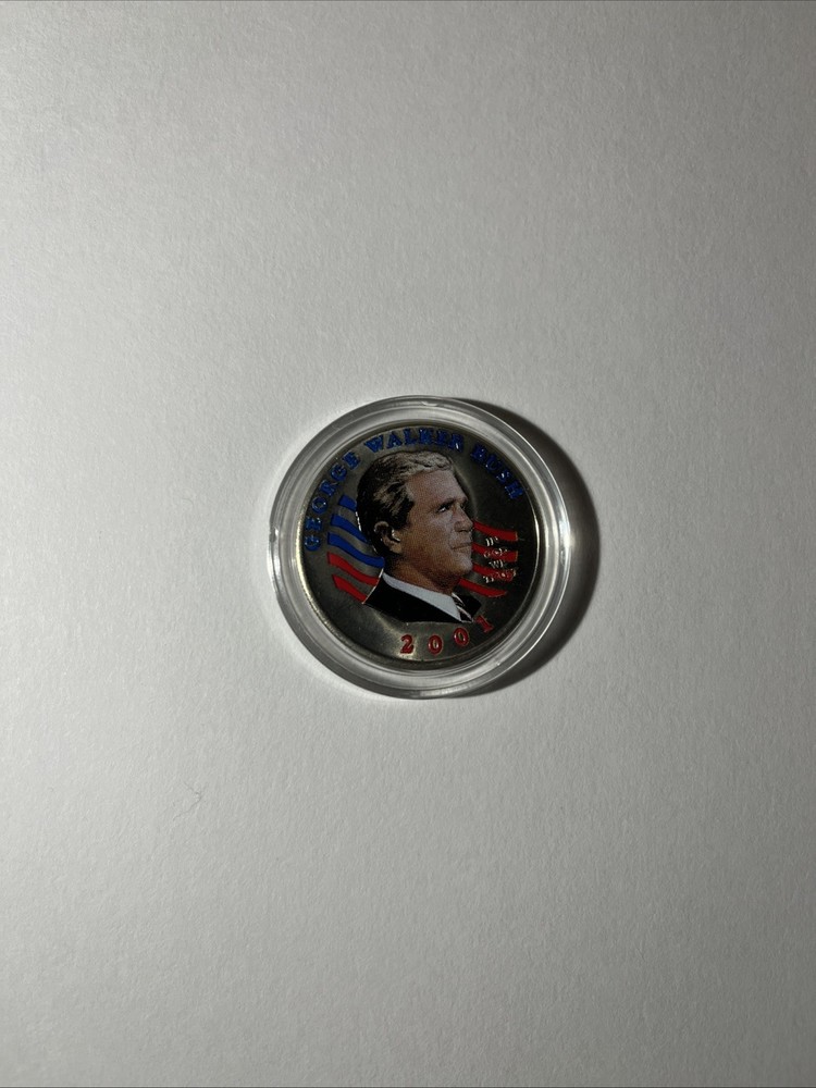 George Bush Al Gore Medallion 2001