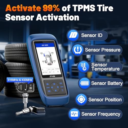 TP150 TPMS Programming Tool with 2PCS Sensors - Universal TPMS Scanner